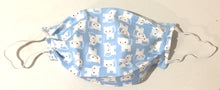 Load image into Gallery viewer, Face Mask - Blue Kittens (ADULT)