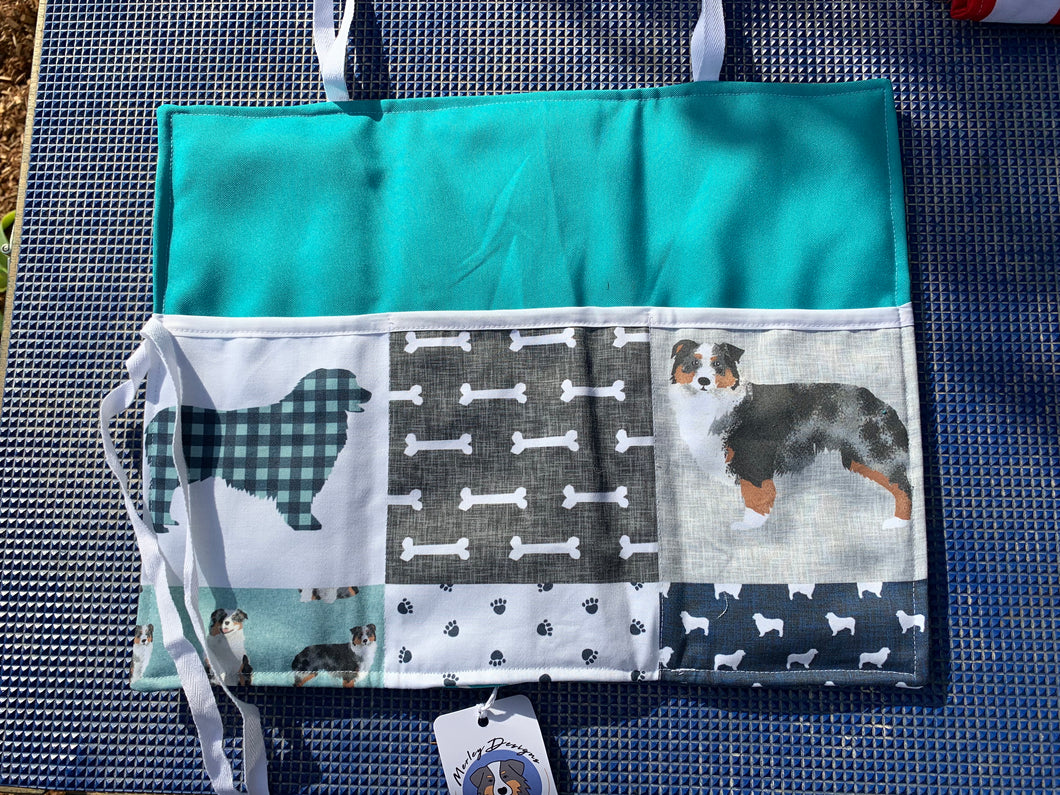 Australian Shepherd Grooming Tool Wrap - Blue Merle